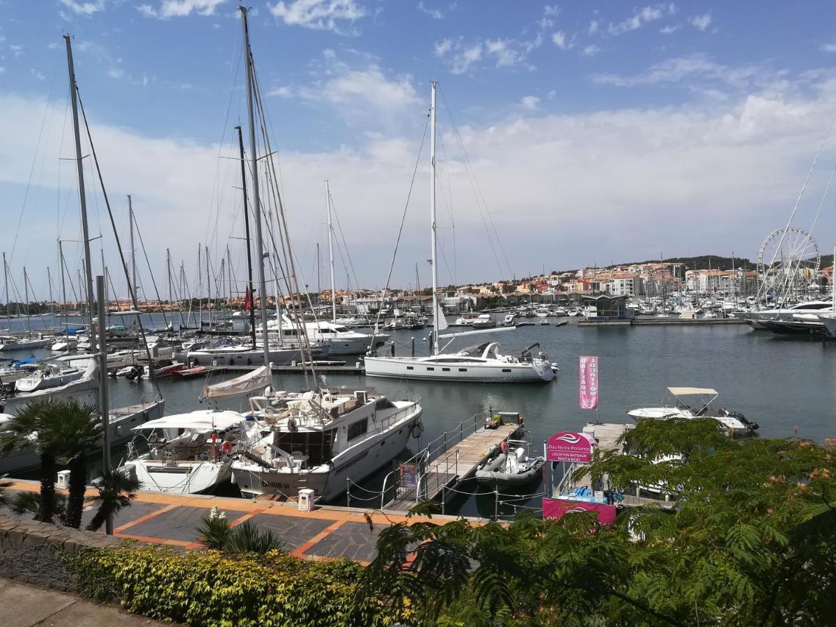 Appartement 1Ere Ligne Vue Port Avec Balcon, Piscine Агд Екстер'єр фото